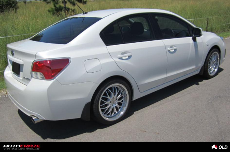 SUBARU IMPREZA CHEETAH HYPER SILVER POLISH LIP